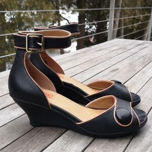 Miz Mooz wedge-heeled sandals